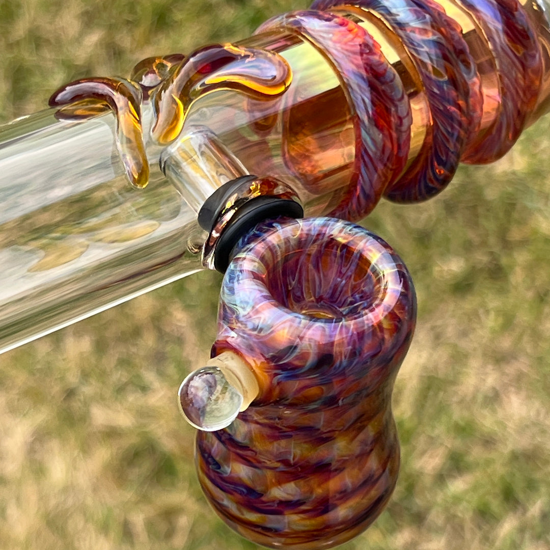 Jedi Bubbling Steamroller Glass Pipe Jedi Glassworks   