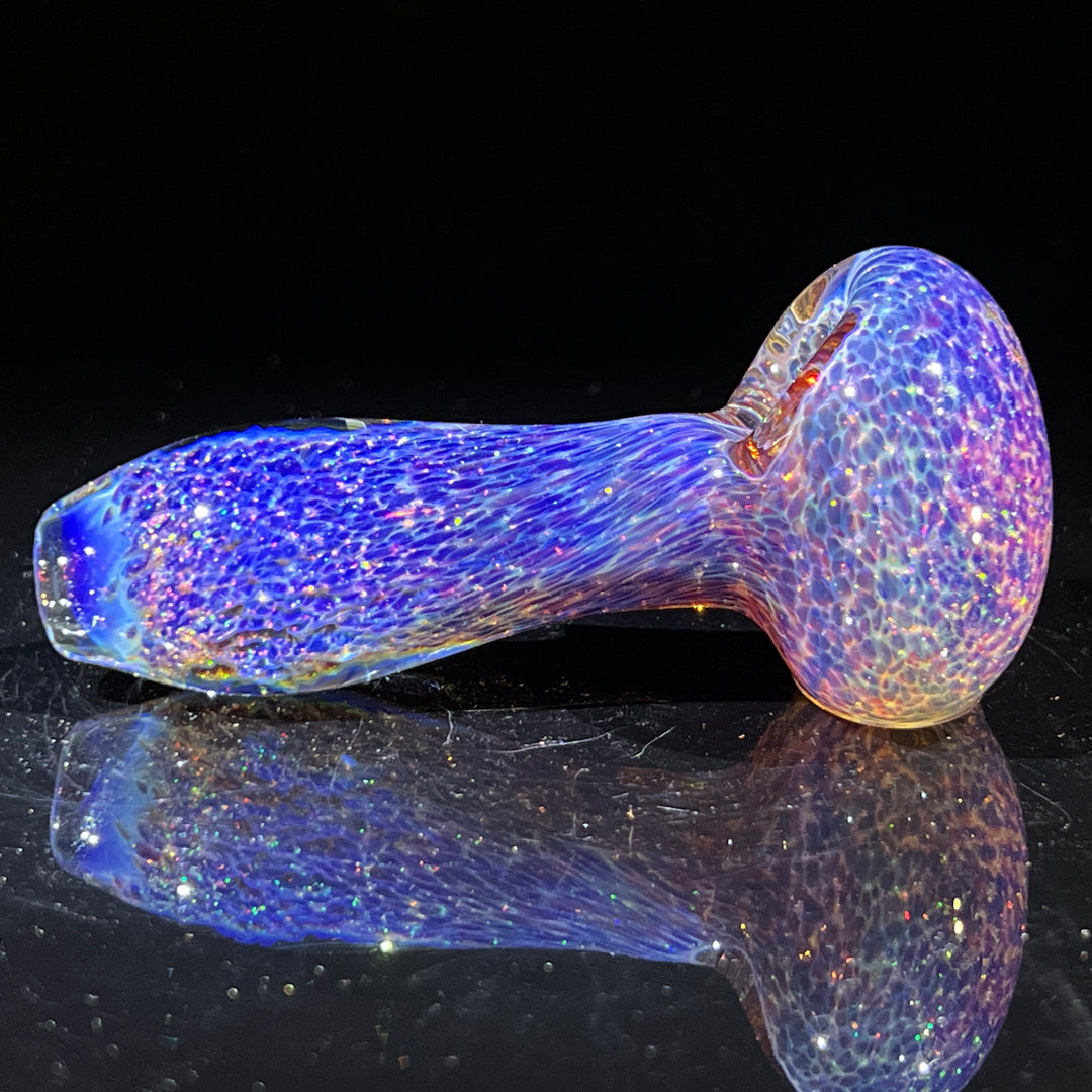 Purple Nebula Space Dust Pipe Glass Pipe Tako Glass   