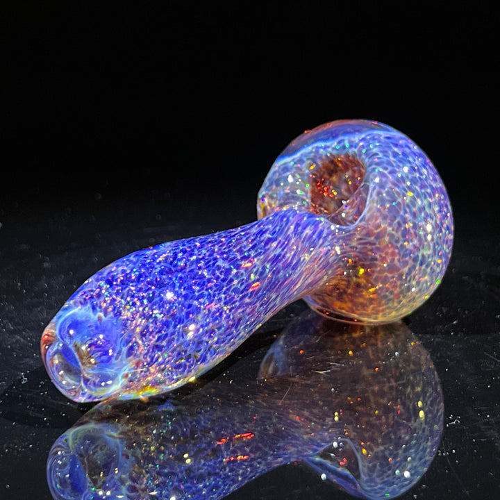 Purple Nebula Space Dust Pipe Glass Pipe Tako Glass   