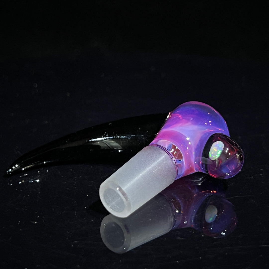 14mm Opal Horn Pull Slide Accessory AJ Surf City Tubes   