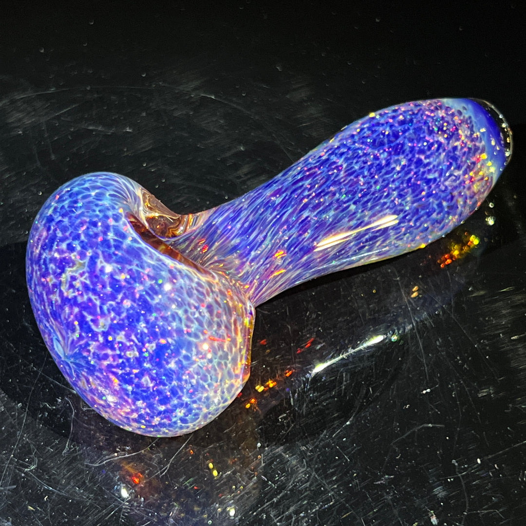 Purple Nebula Space Dust Pipe Glass Pipe Tako Glass   