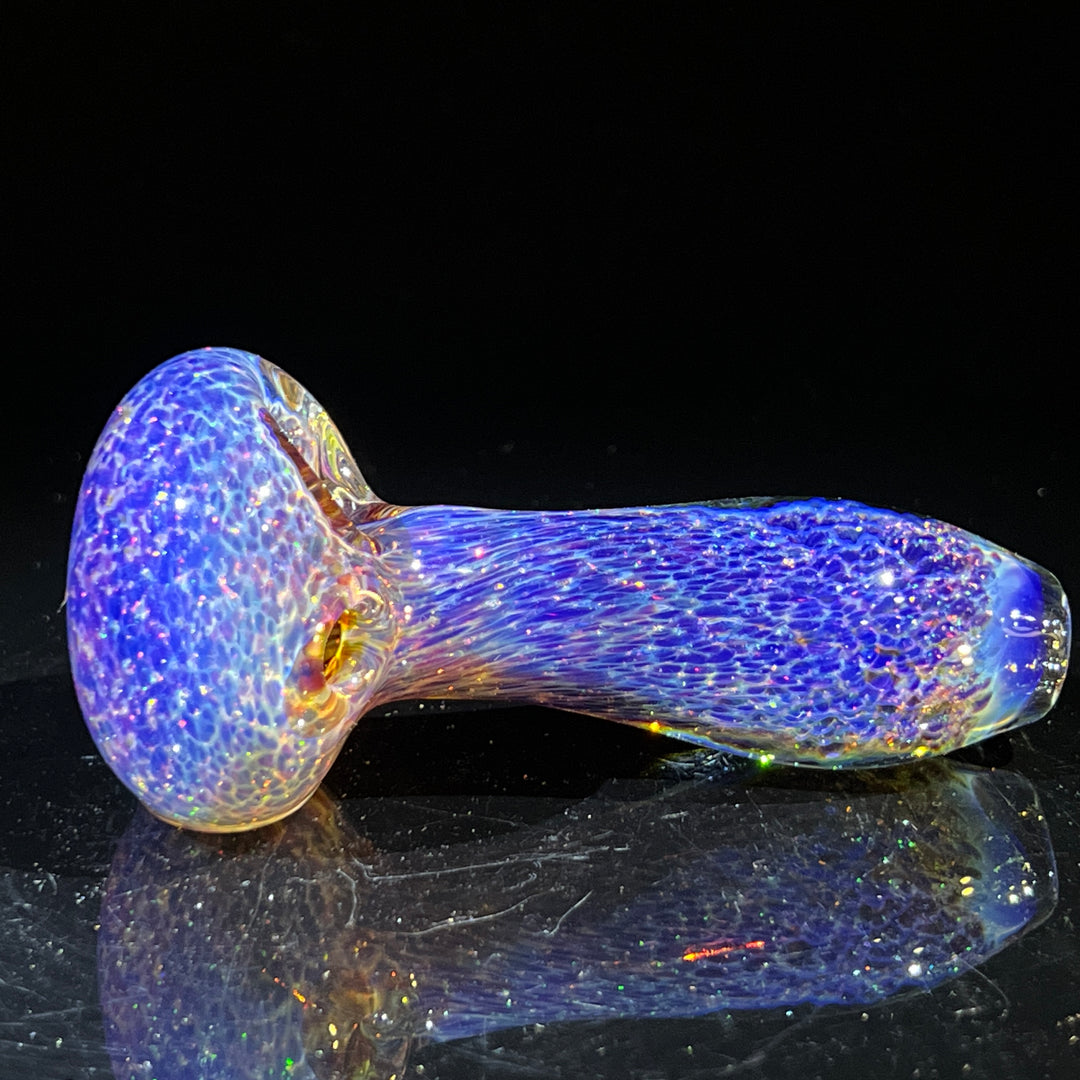 Purple Nebula Space Dust Pipe Glass Pipe Tako Glass   