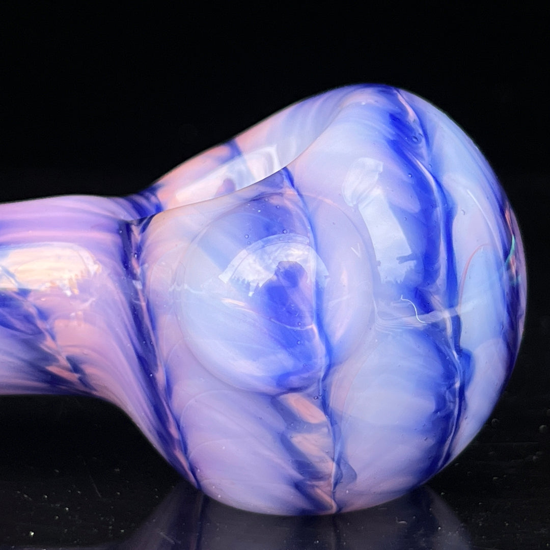 Purple Staircase Spoon Glass Pipe Jedi Glassworks   