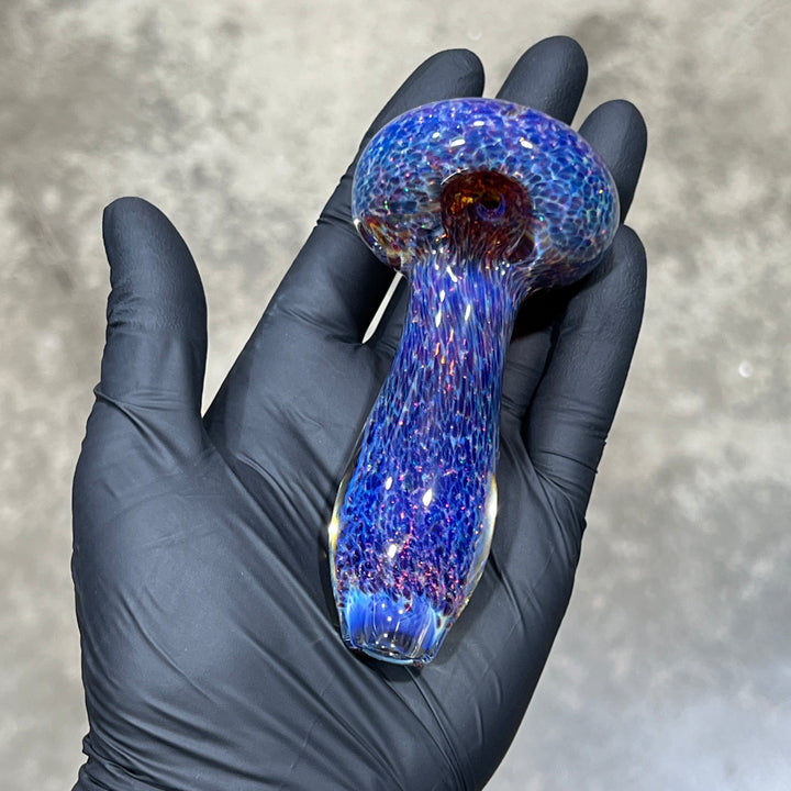 Purple Nebula Space Dust Pipe Glass Pipe Tako Glass   