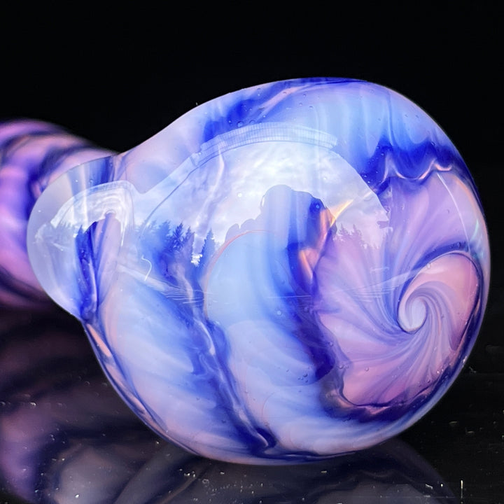 Purple Staircase Spoon Glass Pipe Jedi Glassworks   