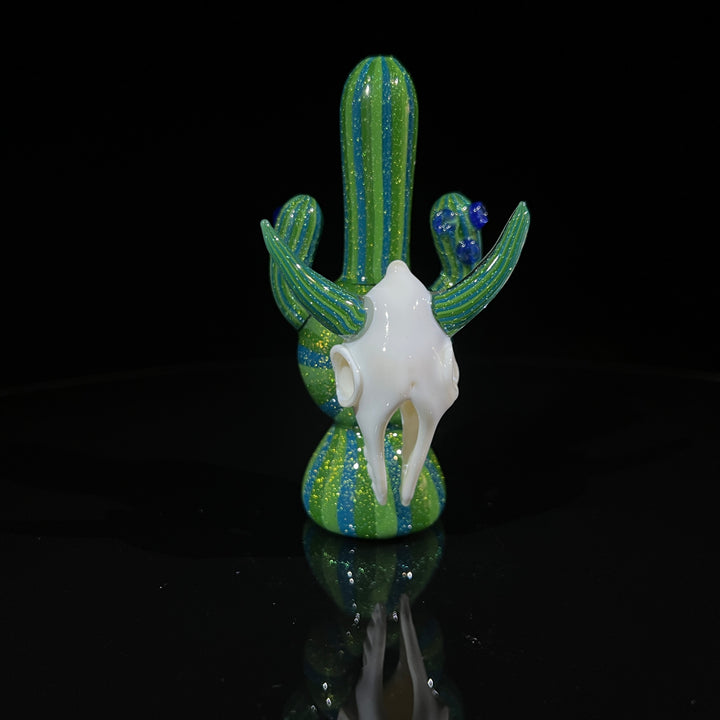 Cactus Longhorn Chillum Glass Pipe TG