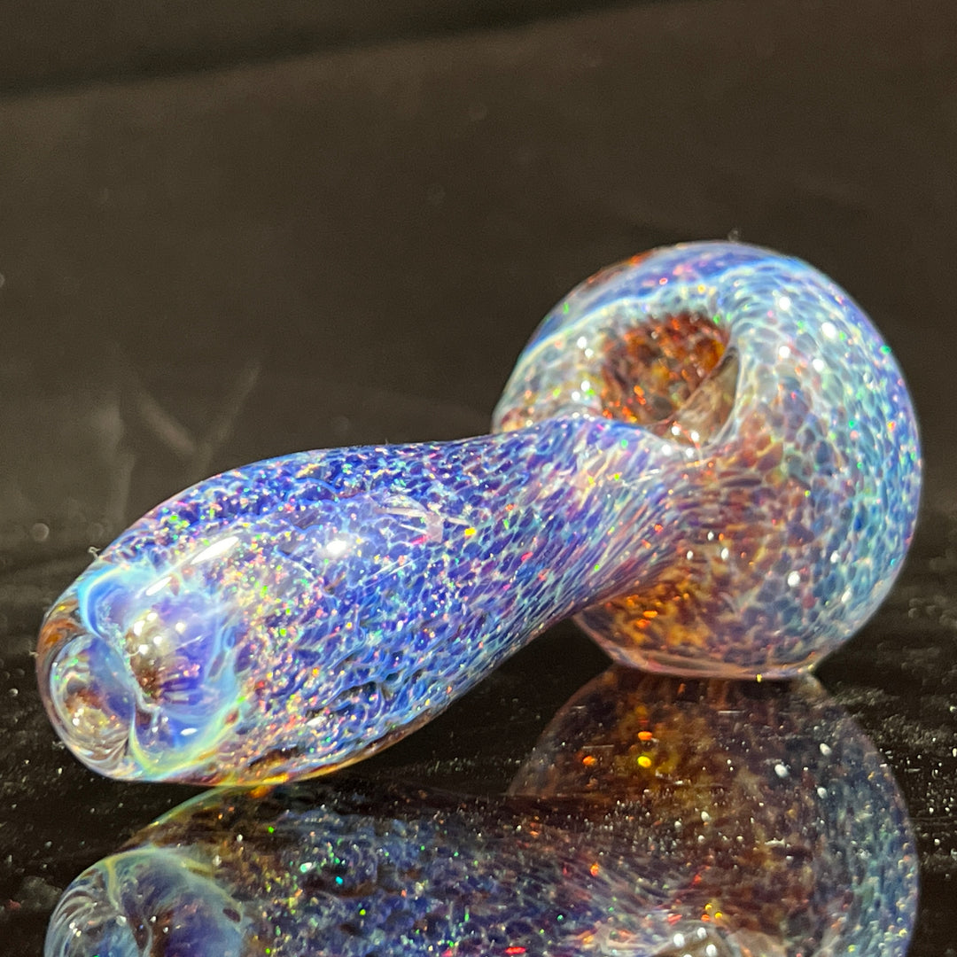 Purple Nebula Space Dust Pipe Glass Pipe Tako Glass   