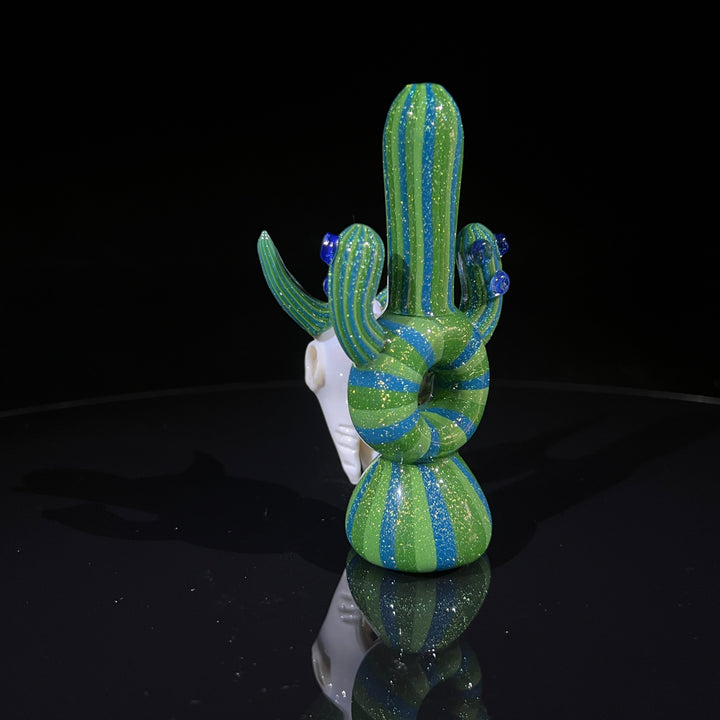 Cactus Longhorn Chillum Glass Pipe TG