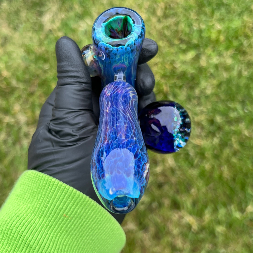 Opal Vortex Sherlock Glass Pipe Tako Glass   