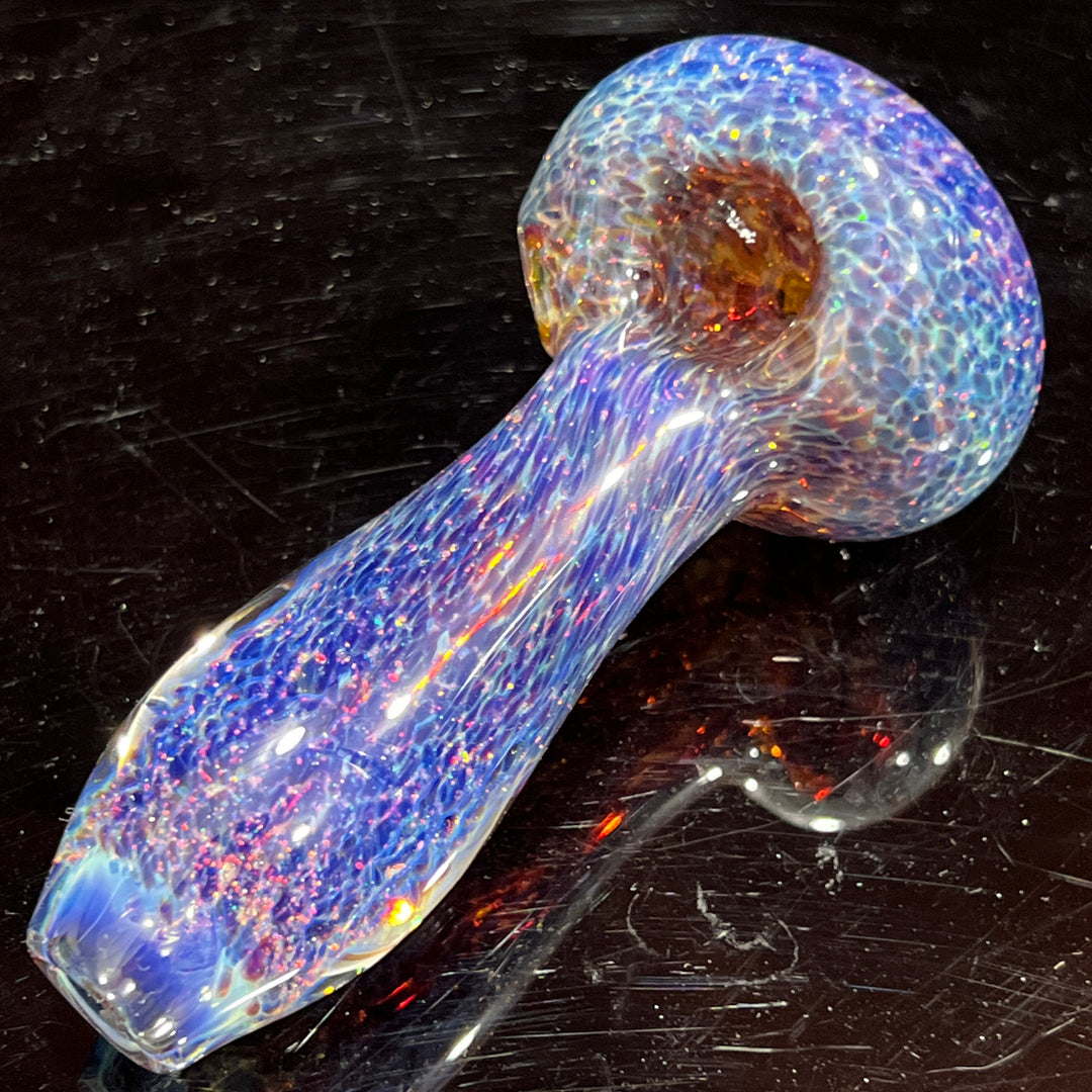 Purple Nebula Space Dust Pipe Glass Pipe Tako Glass   