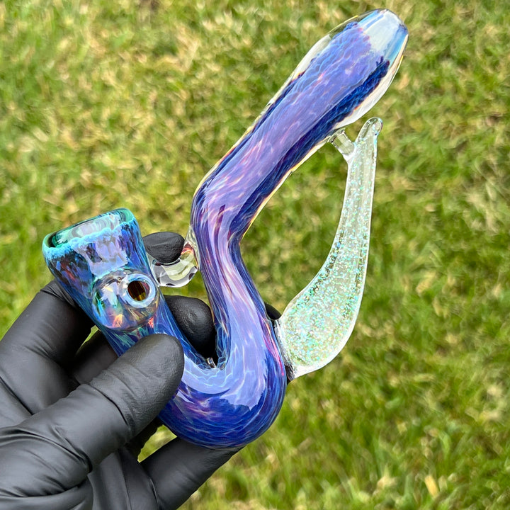 Opal Vortex Sherlock Glass Pipe Tako Glass   