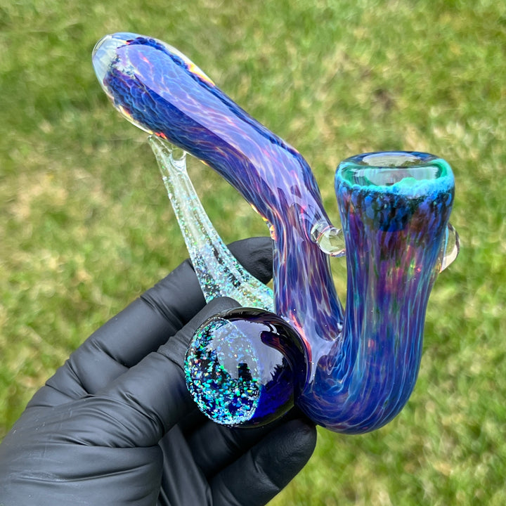 Opal Vortex Sherlock Glass Pipe Tako Glass   