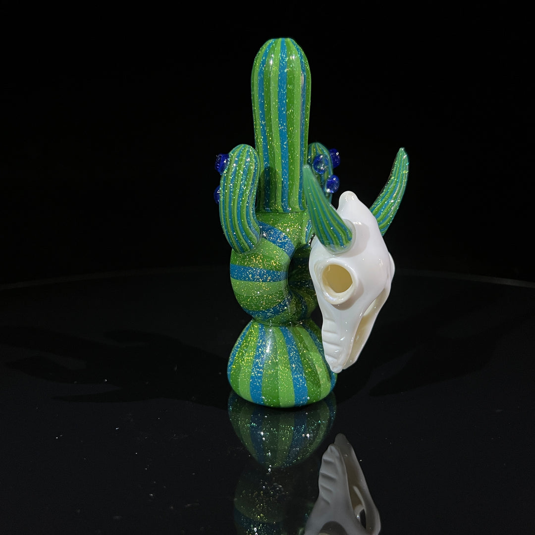 Cactus Longhorn Chillum Glass Pipe TG