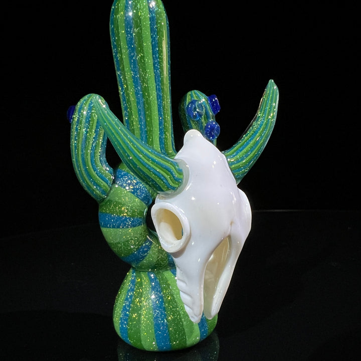 Cactus Longhorn Chillum Glass Pipe TG