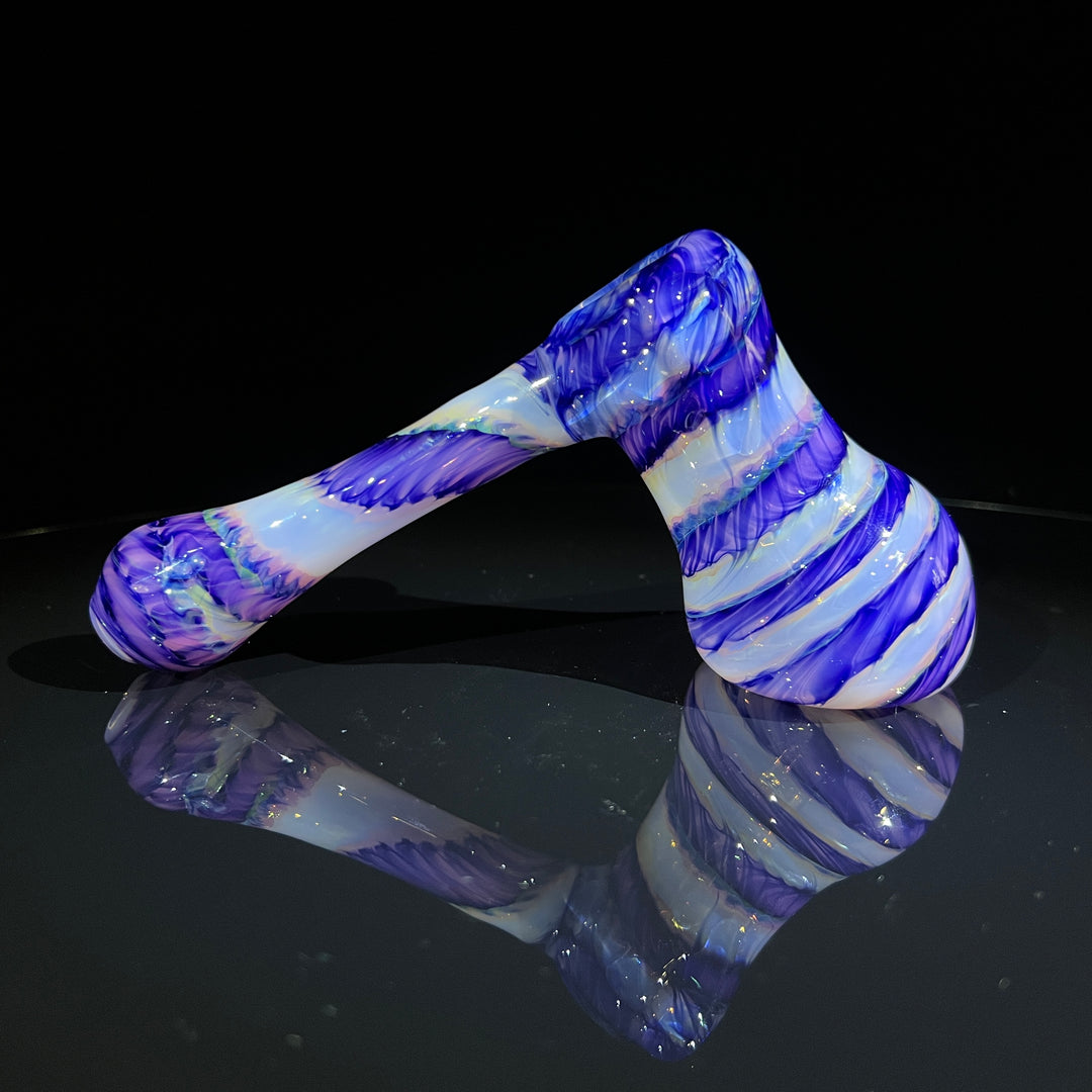 Cheshire Purple Bubbler Glass Pipe Jedi Glassworks