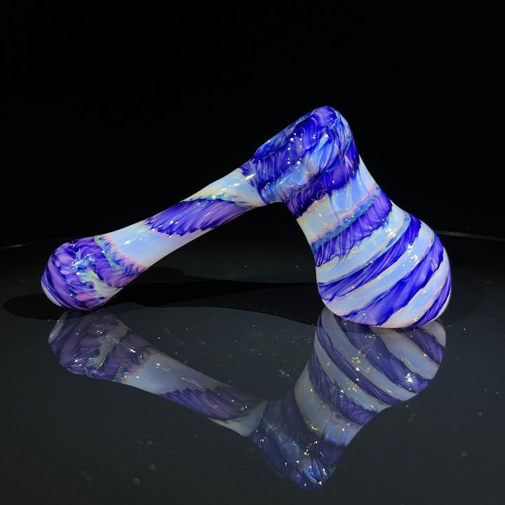 Cheshire Purple Bubbler Glass Pipe Jedi Glassworks