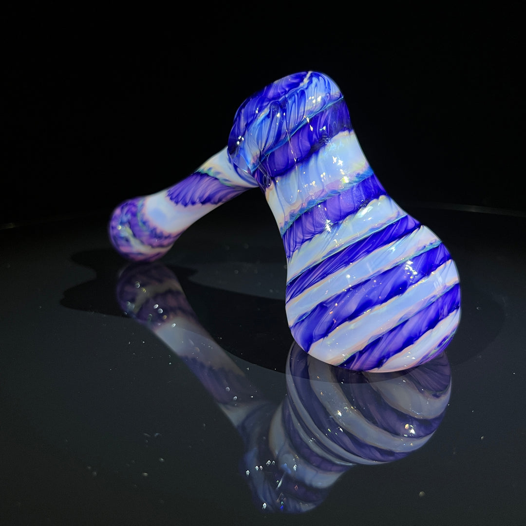 Cheshire Purple Bubbler Glass Pipe Jedi Glassworks