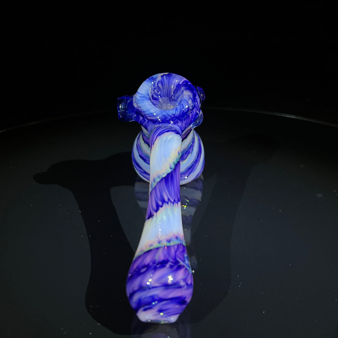 Cheshire Purple Bubbler Glass Pipe Jedi Glassworks