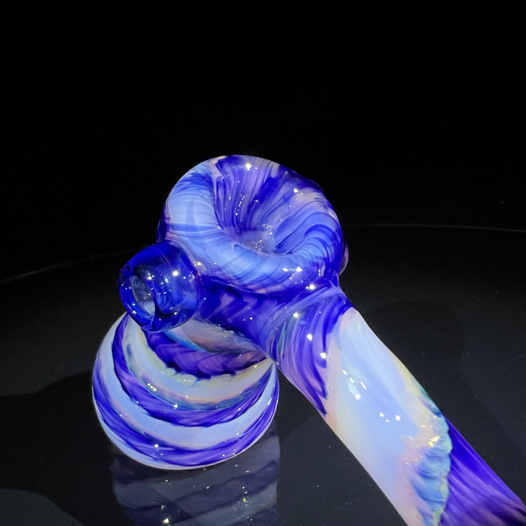 Cheshire Purple Bubbler Glass Pipe Jedi Glassworks