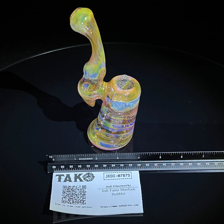 Jedi Fume Sherlock Bubbler Glass Pipe Jedi Glassworks