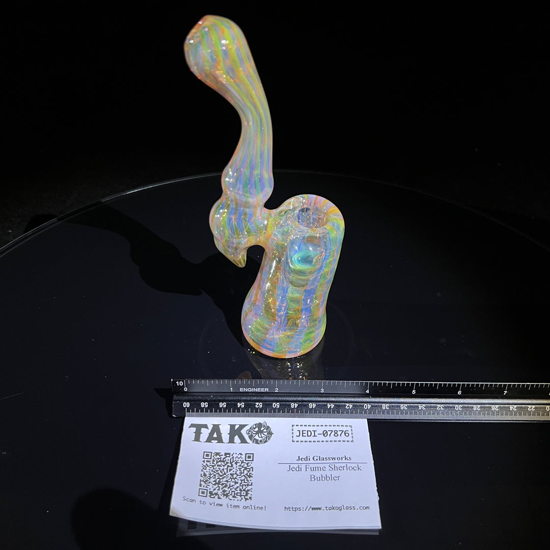 Jedi Fume Sherlock Bubbler Glass Pipe Jedi Glassworks