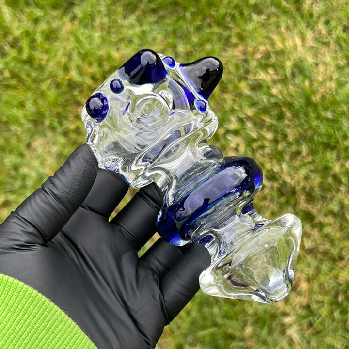 Ring Fumed Spoon Glass Pipe Sinister Designs   