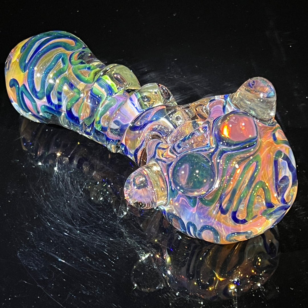 Chunky Marble Pipe Glass Pipe TG   