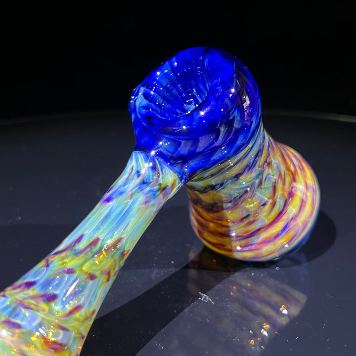 Multi-Color Hammer Bubbler Glass Pipe Jedi Glassworks