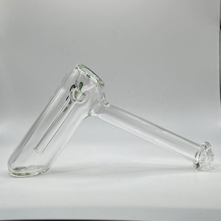 Clear Hammer Bubbler Glass Pipe Mary Jane's Glass   