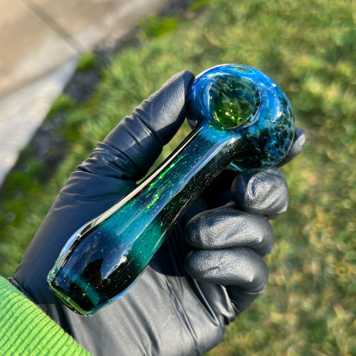 Experimental Jade Pipe Glass Pipe Beezy Glass   