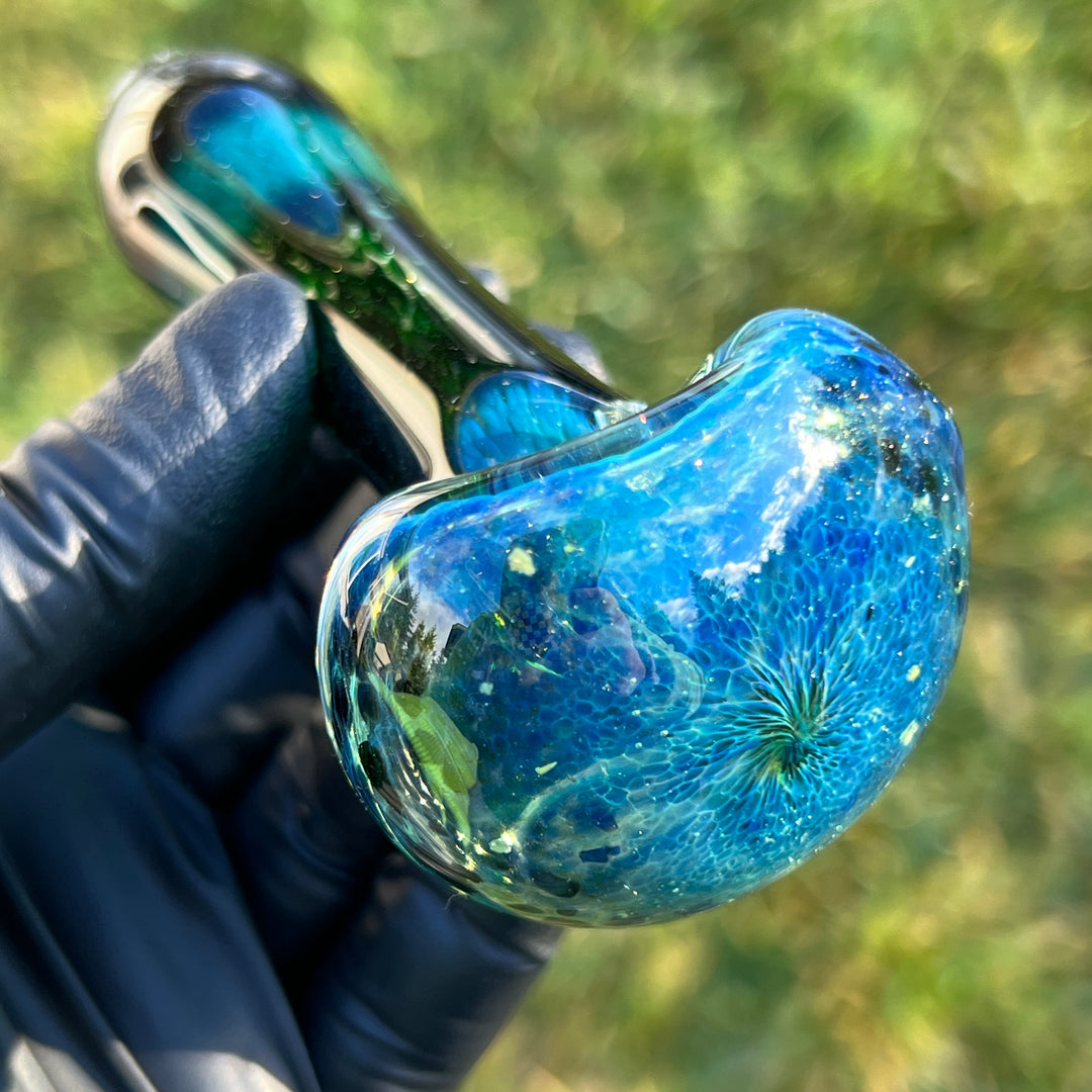 Experimental Jade Pipe Glass Pipe Beezy Glass   