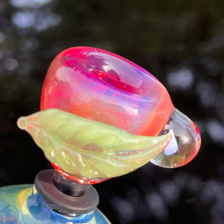 Beezy x Tako Collab Heavy Silver Fumed Mini Bong Glass Pipe Tako Glass   