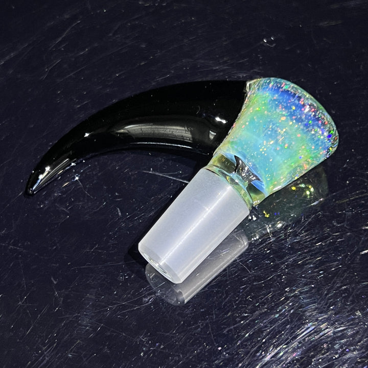 14mm Crushed Opal Horn Martini Pull Slide Accessory AJ Surf City Tubes   