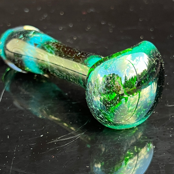 Experimental Jade Pipe Glass Pipe Beezy Glass   