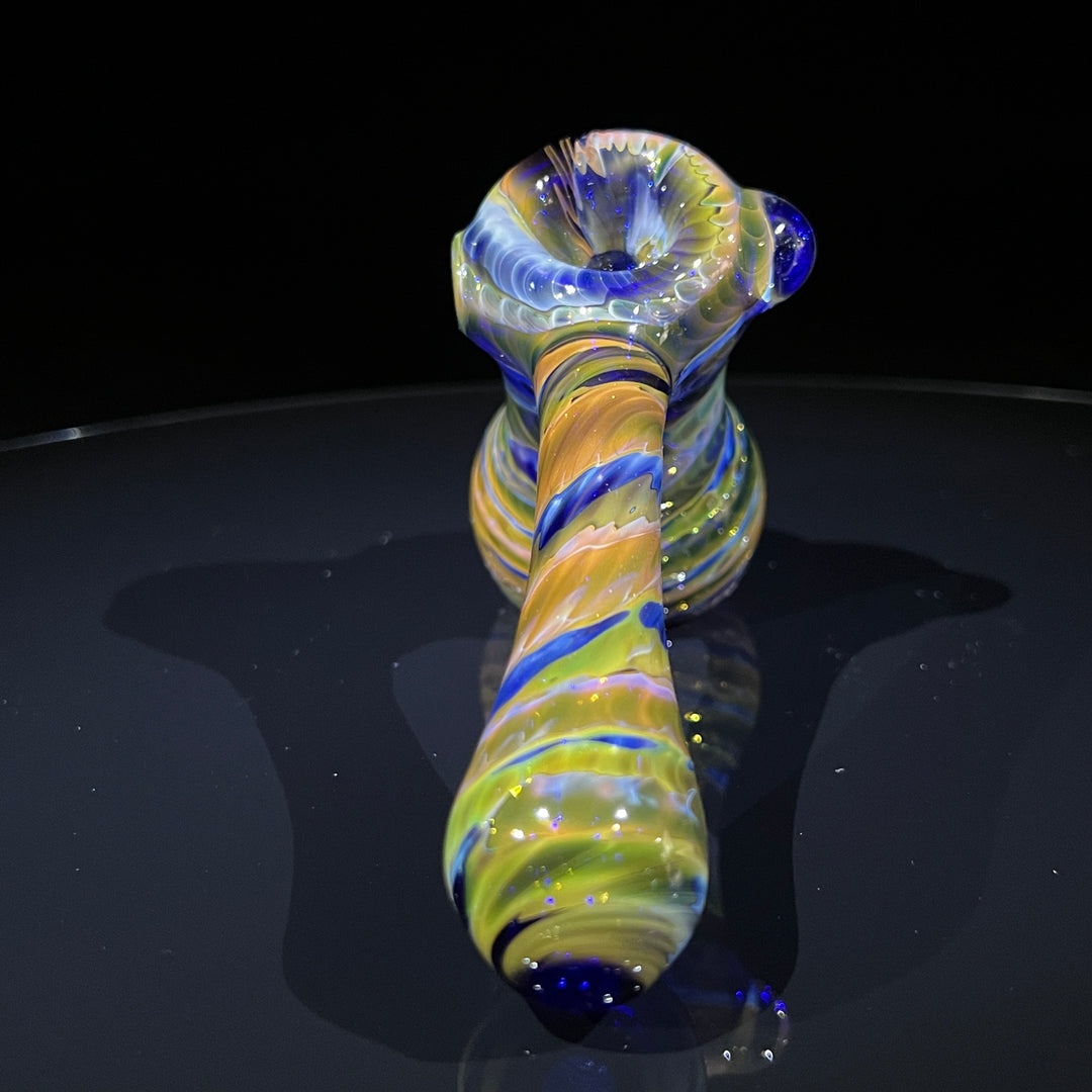 Cobalt Hammer Bubbler Glass Pipe Jedi Glassworks