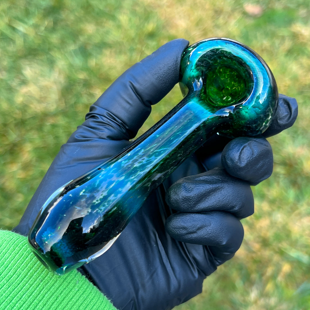 Experimental Jade Pipe Glass Pipe Beezy Glass   