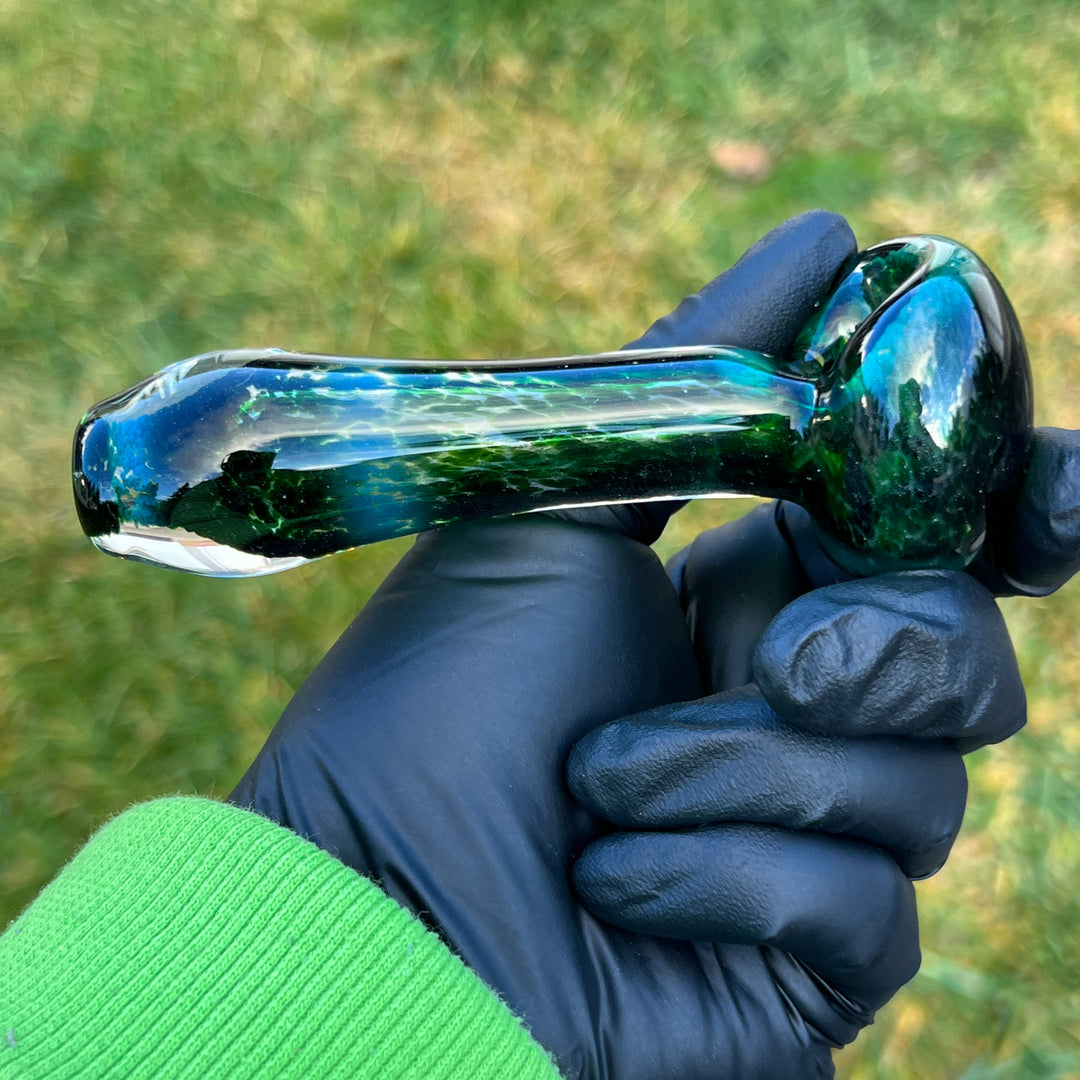 Experimental Jade Pipe Glass Pipe Beezy Glass   