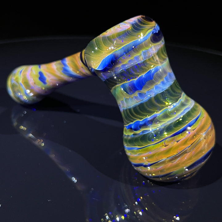 Cobalt Hammer Bubbler Glass Pipe Jedi Glassworks