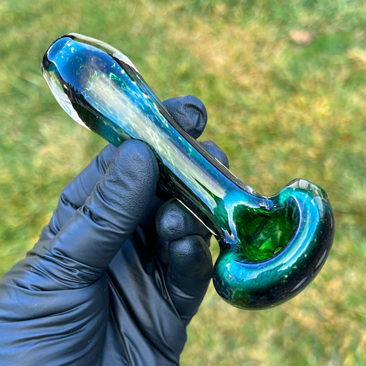 Experimental Jade Pipe Glass Pipe Beezy Glass   