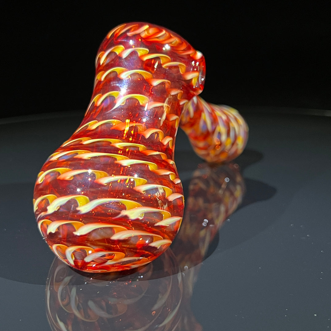 Multi-Color Hammer Bubbler Glass Pipe Jedi Glassworks