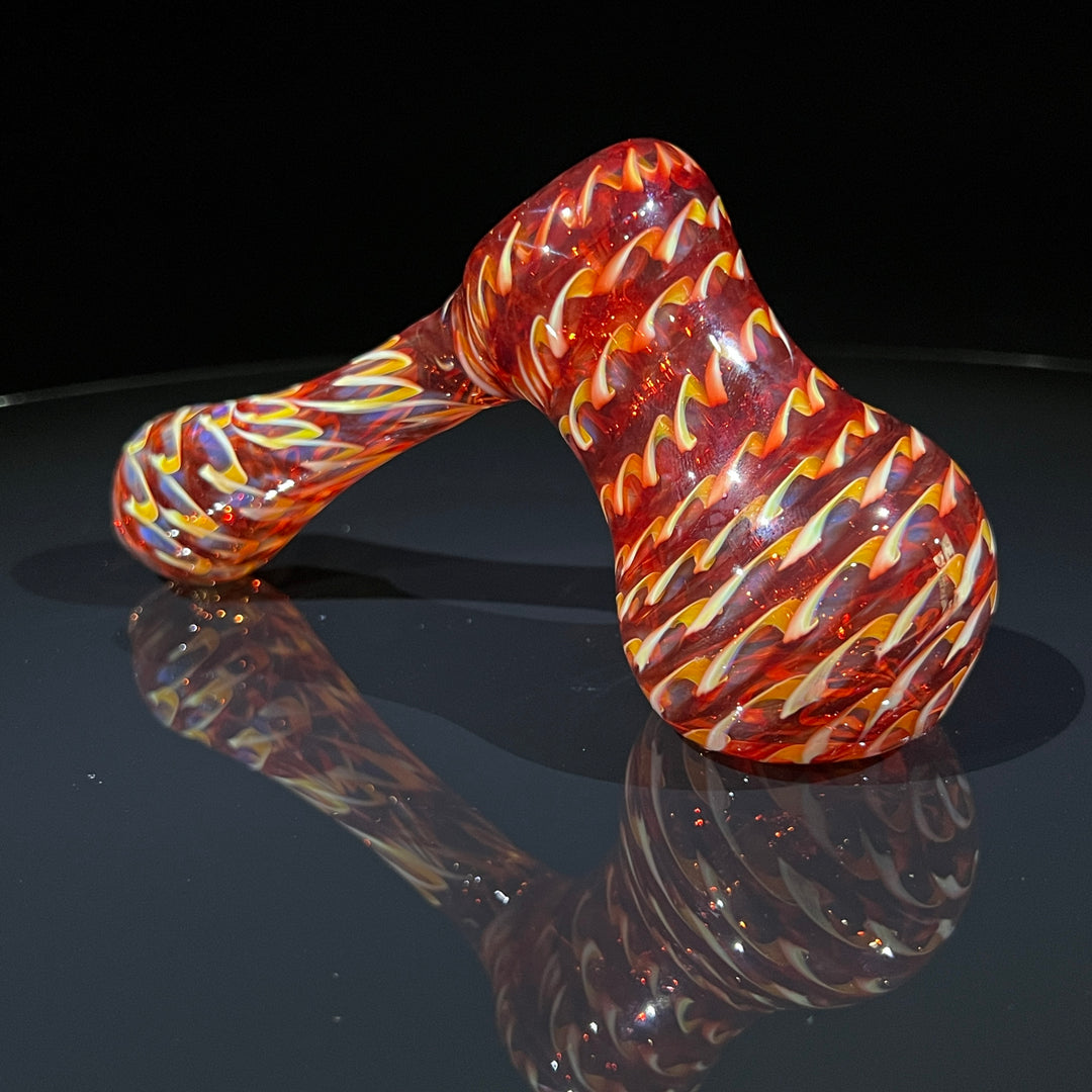 Multi-Color Hammer Bubbler Glass Pipe Jedi Glassworks