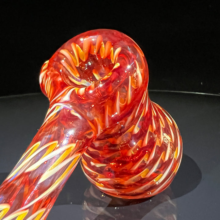 Multi-Color Hammer Bubbler Glass Pipe Jedi Glassworks