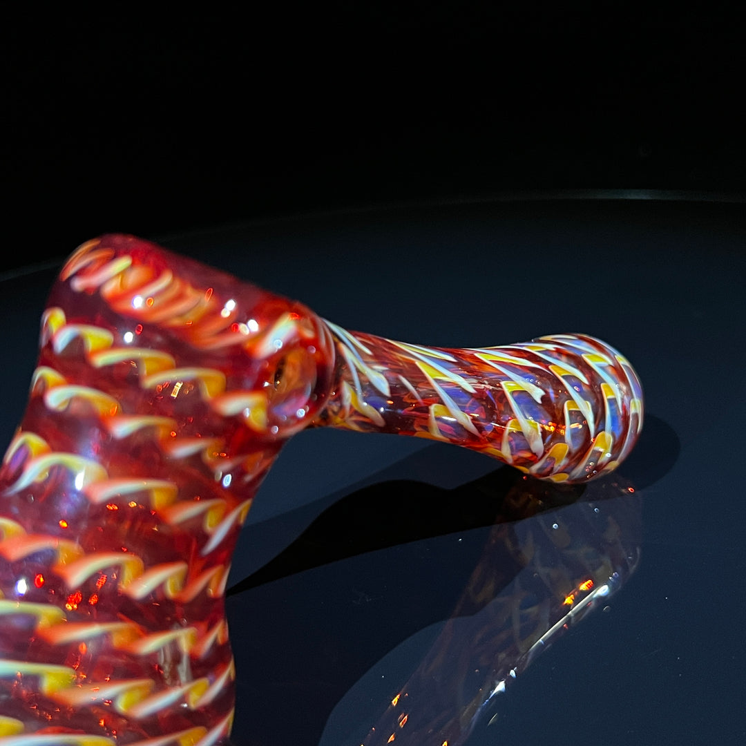 Multi-Color Hammer Bubbler Glass Pipe Jedi Glassworks