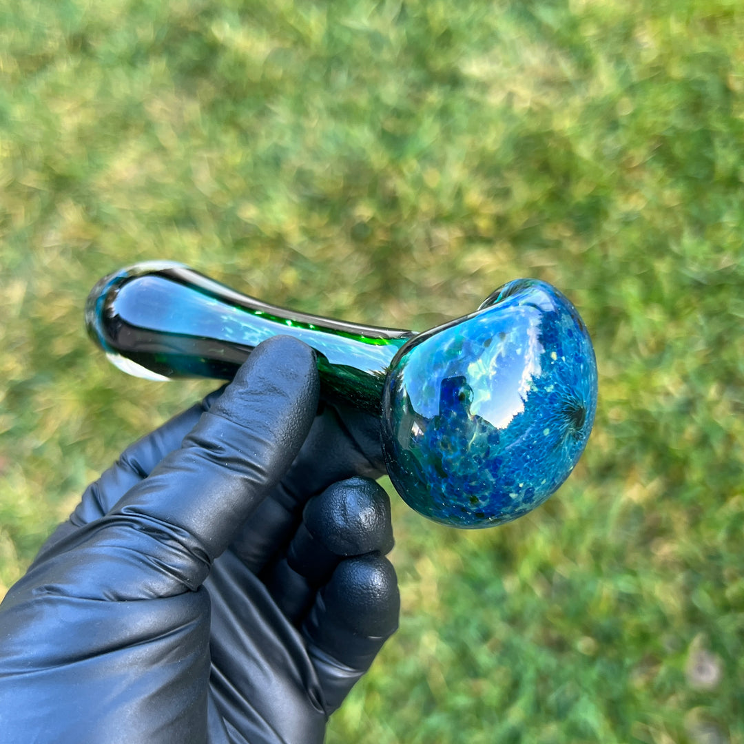 Experimental Jade Pipe Glass Pipe Beezy Glass   