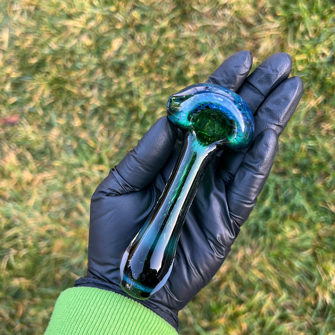 Experimental Jade Pipe Glass Pipe Beezy Glass   