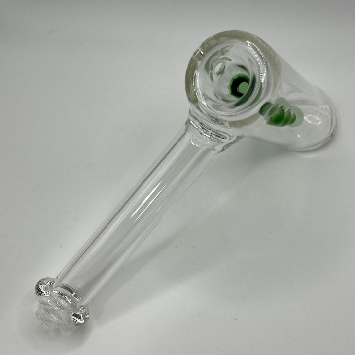 Clear Hammer Bubbler Glass Pipe Mary Jane's Glass   