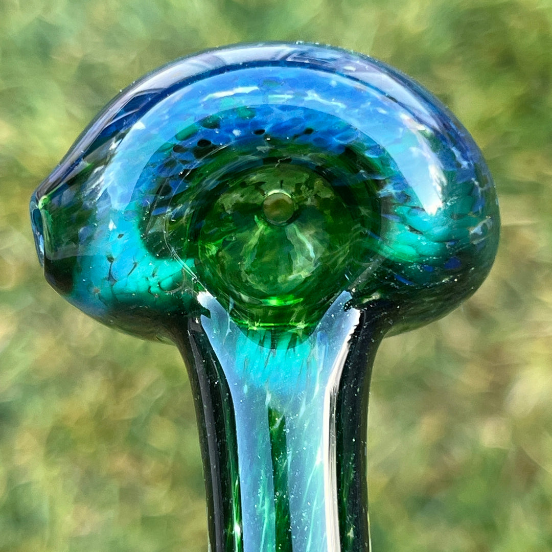 Experimental Jade Pipe Glass Pipe Beezy Glass   