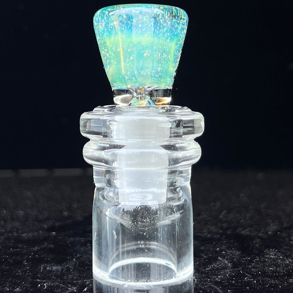 14mm Crushed Opal Horn Martini Pull Slide Accessory AJ Surf City Tubes   