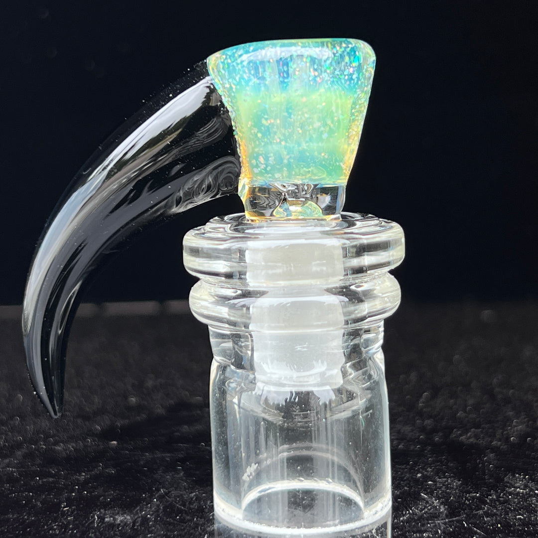 14mm Crushed Opal Horn Martini Pull Slide Accessory AJ Surf City Tubes   