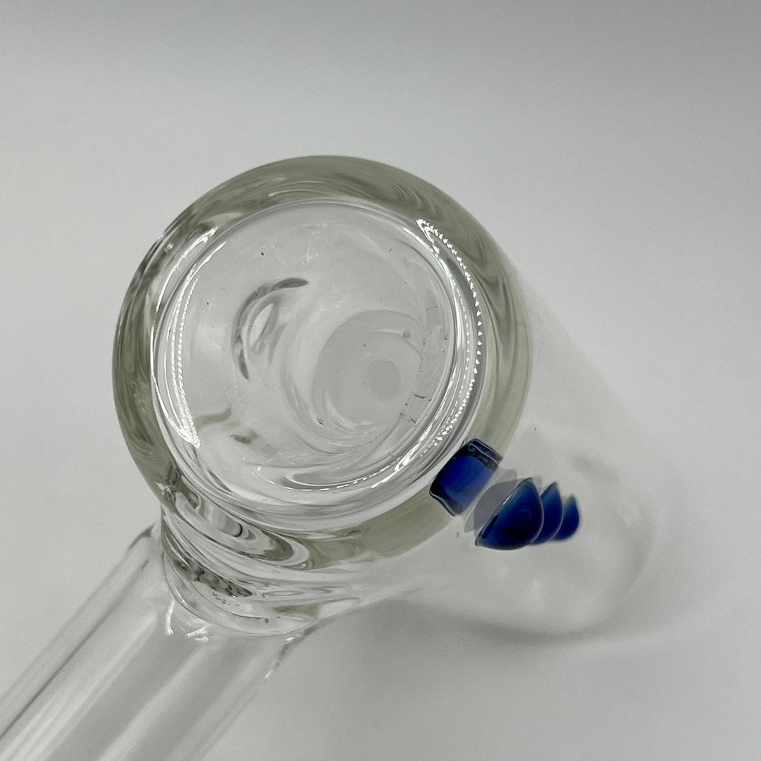 Clear Hammer Bubbler Glass Pipe Mary Jane's Glass   